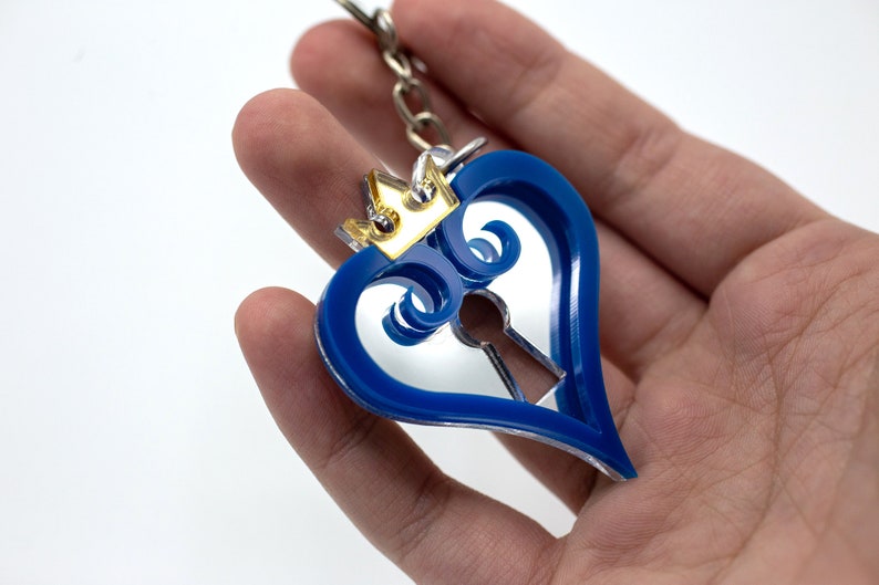 Kingdom Hearts Keychain Etsy