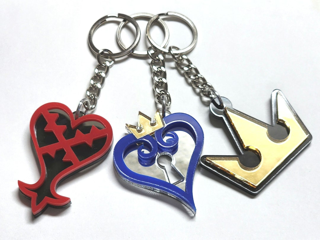 KINGDOM HEARTS メタルキーホルダー Kingdom Hearts Star Seeker Pewter Key Ring - Walmart.com