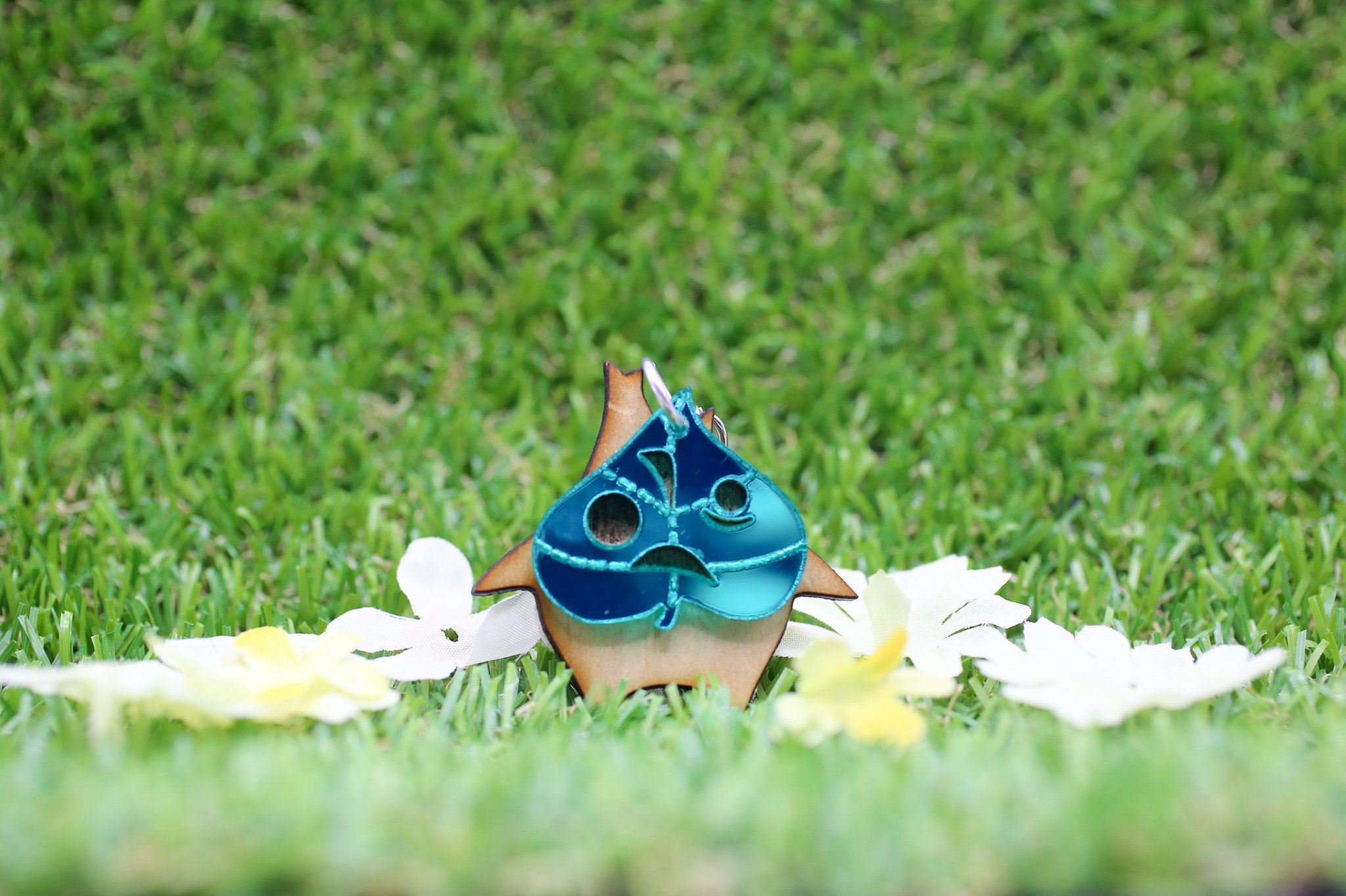 Korok Acrylic Wood Keychain