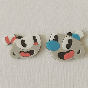 Cuphead Keychain Set