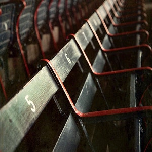Boston Red Sox Wall Art, Vintage Fenway Park Seats, Red Sox Poster, Sports Gifts