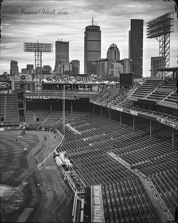 Fenway Park Wall Art Vintage Red Sox Wall Decor Boston City 