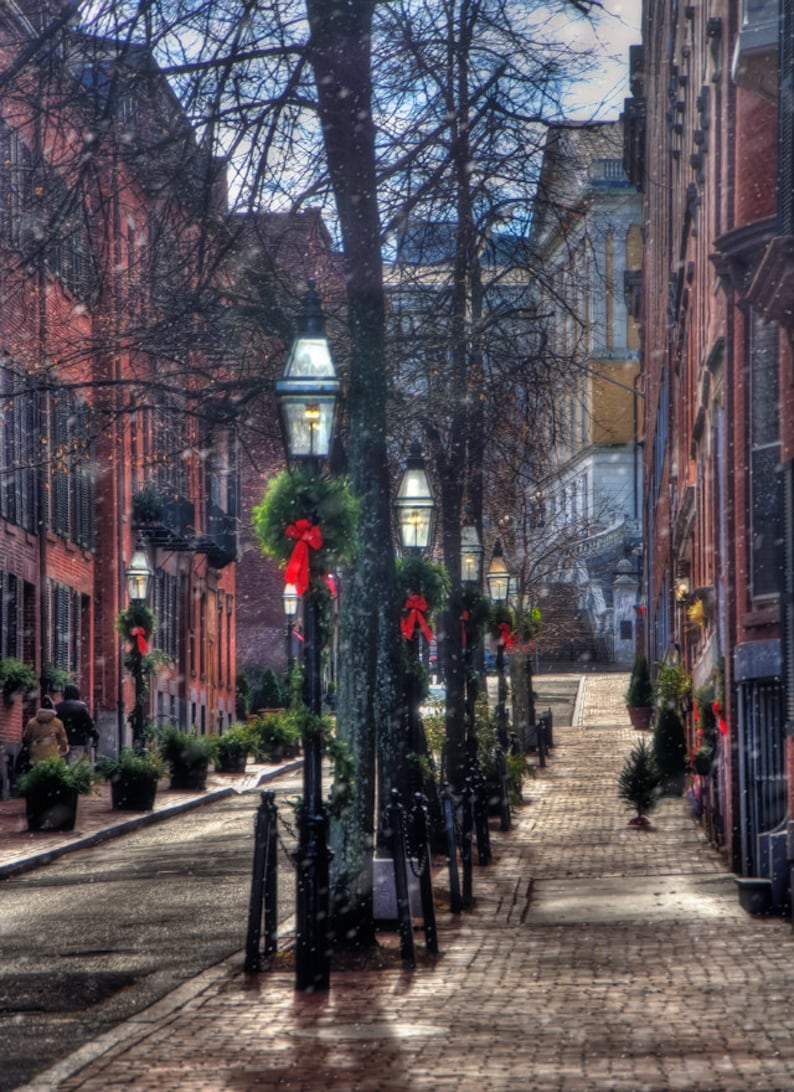 acorn street beacon hill map