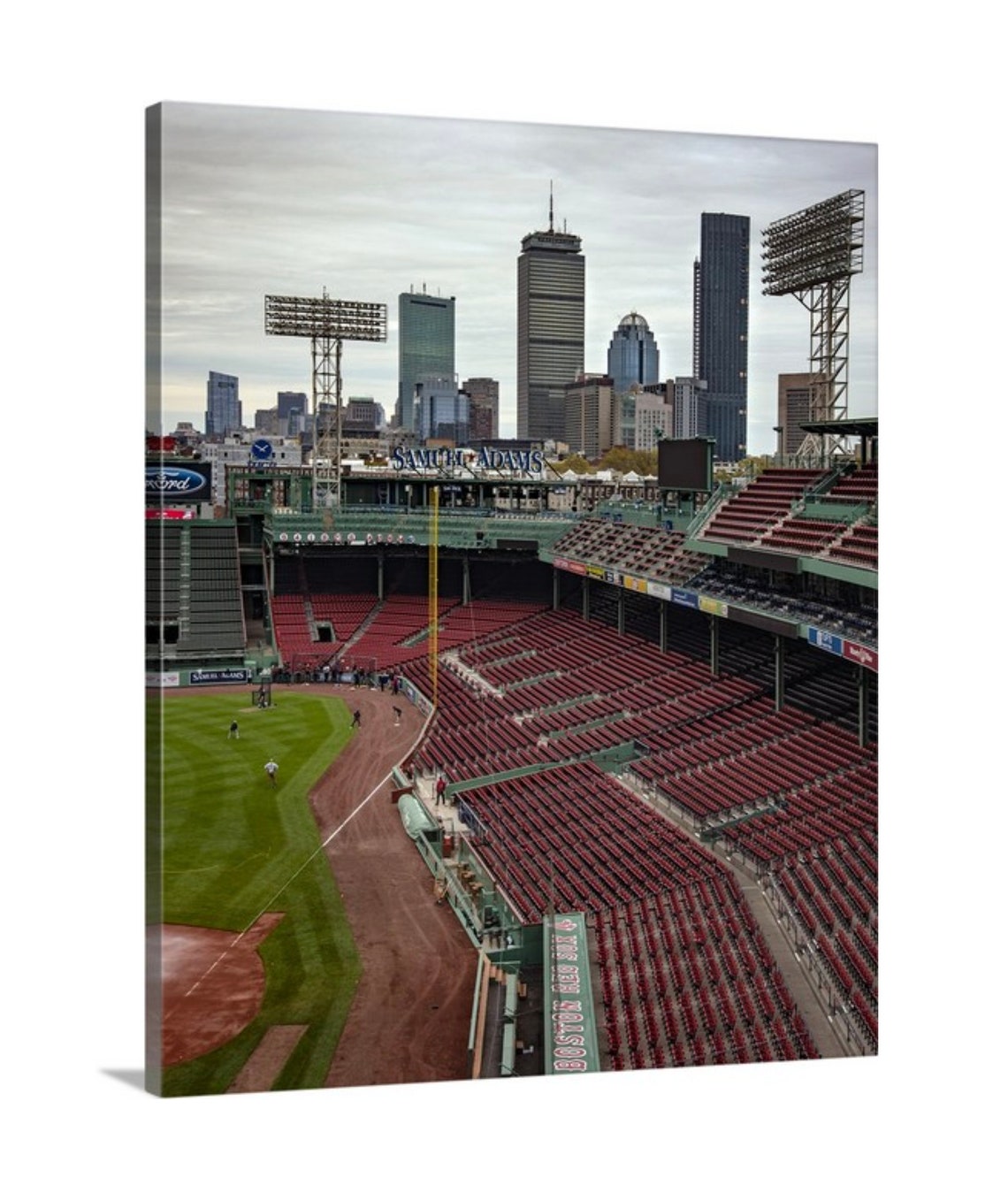 Fenway Park Wall Art Vintage Red Sox Wall Decor Boston City Etsy