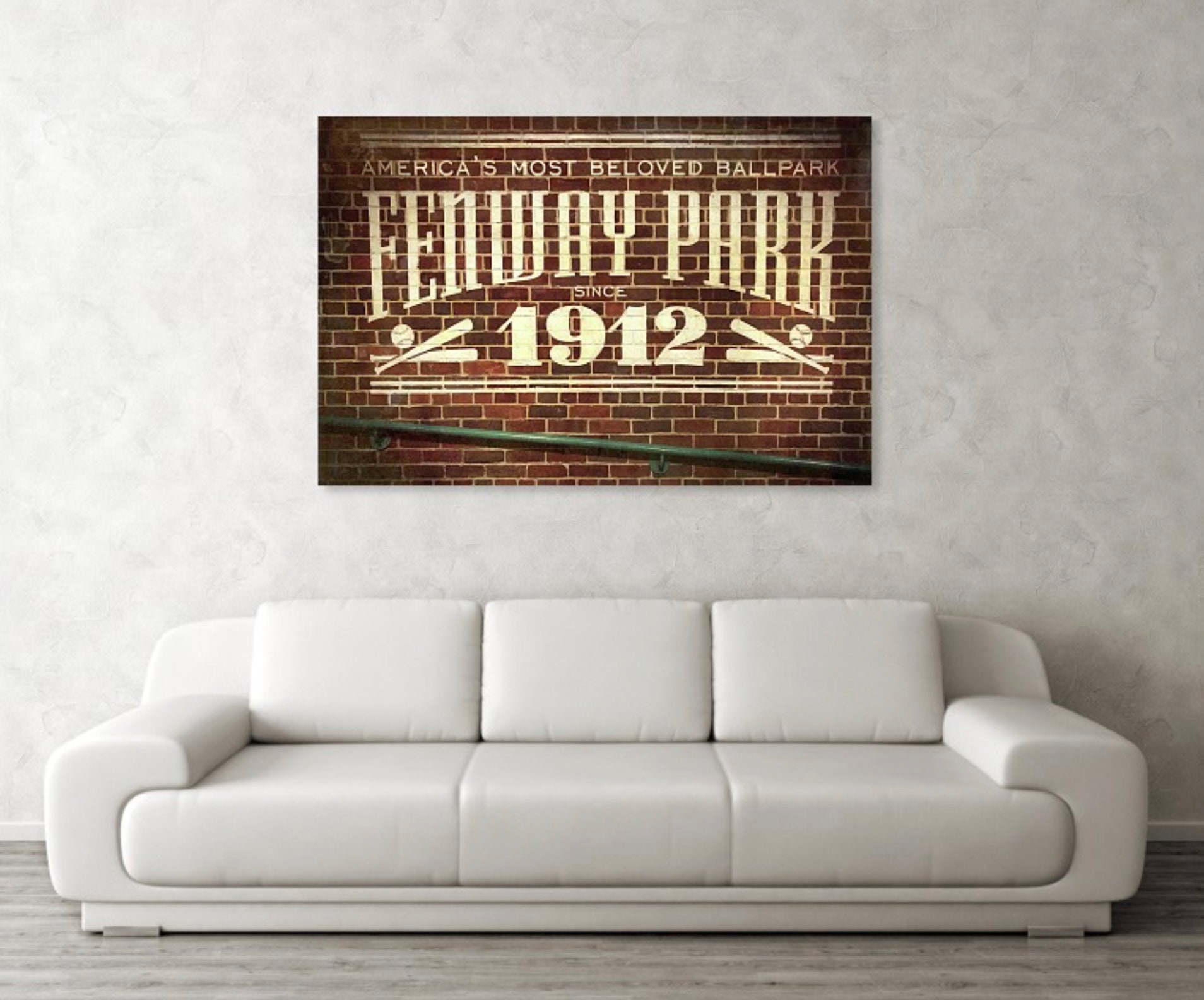 Boston Red Sox Fenway Park 1912 Sign Red Sox Sports Gift | Etsy