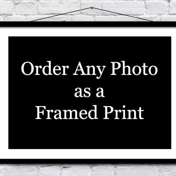 Any Photo as Framed Wall Art, Custom Framed Photo, Large Framed Print, Matted Framed Artwork, Boston Framed Wall Art, Ready to Hang