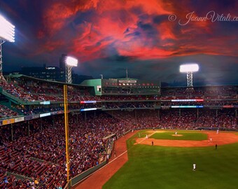 Sunset in Beacon Hill, Boston, Massachusetts by Joann Vitali on