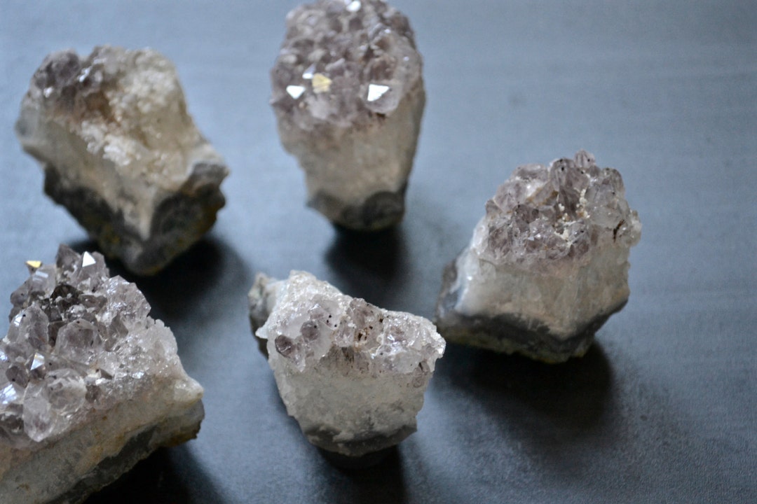 Amethyst Quartz Cluster Natural/geode/gemstone Etsy