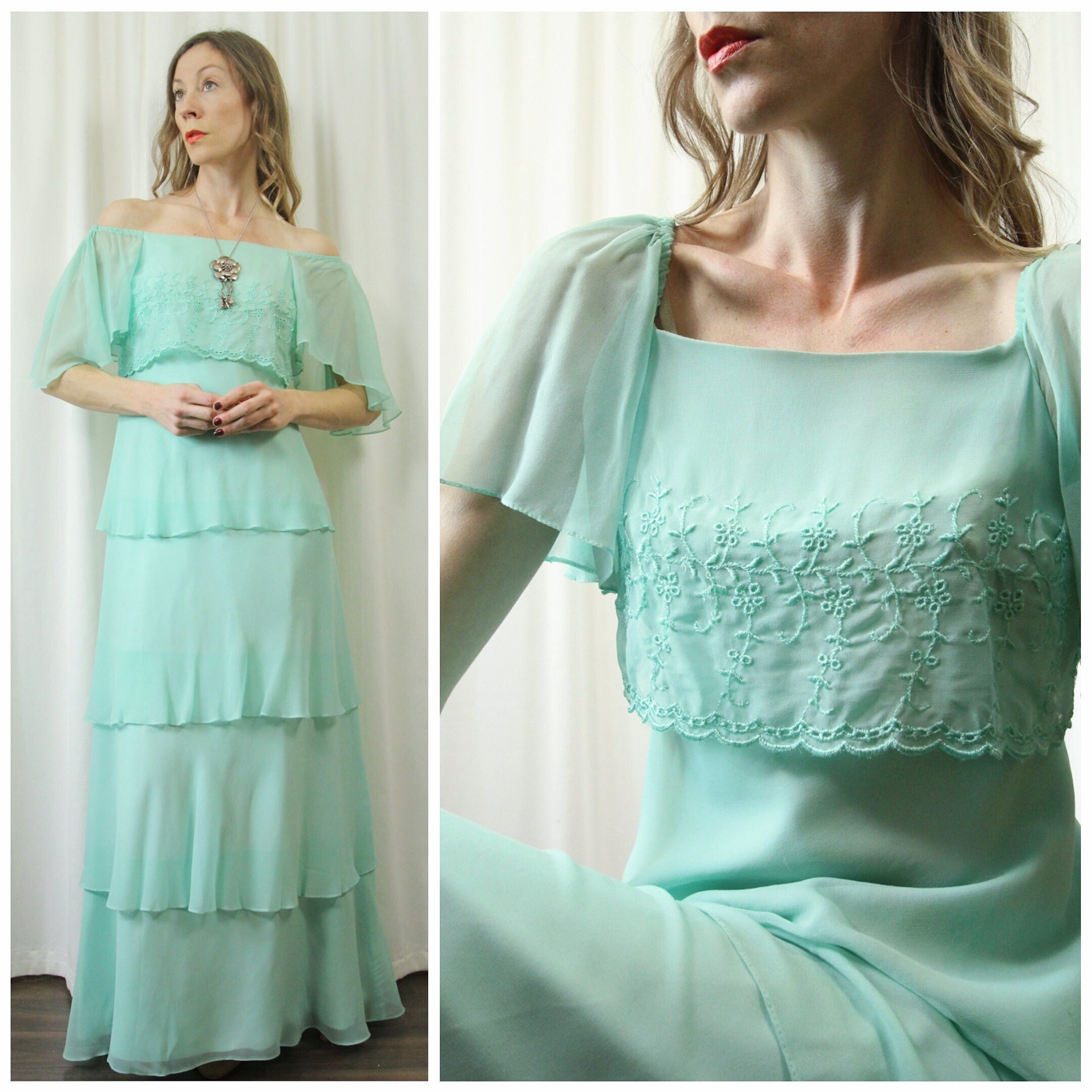 Eyelet Maxi Dress -  Canada