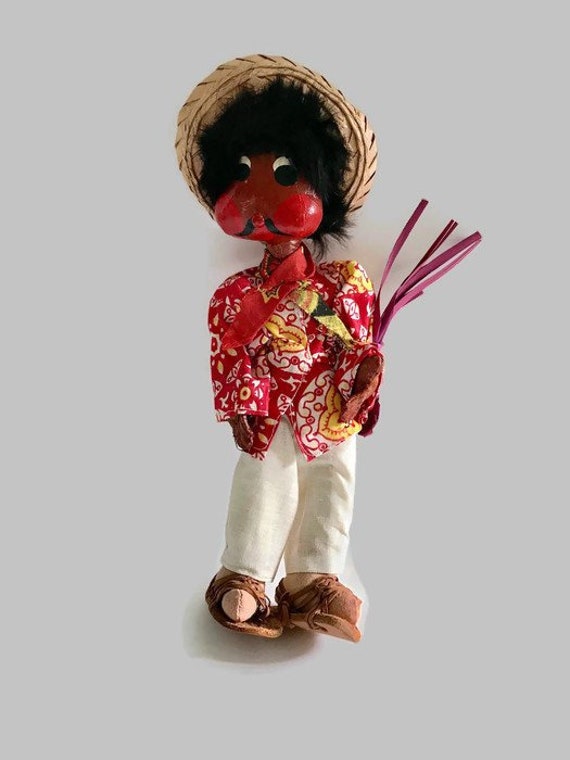 vintage mexican doll