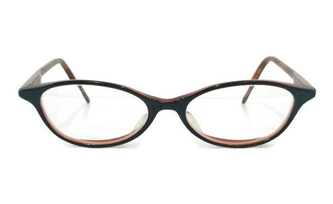Dita Blackbrown Eyeglass Frames With Case Luxury Designer Etsy