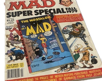 70s80s MAD Magazine \"Not forSALE！\" Mad Magazine - Signed Reprint Easy Rider - No. 135 June 70s