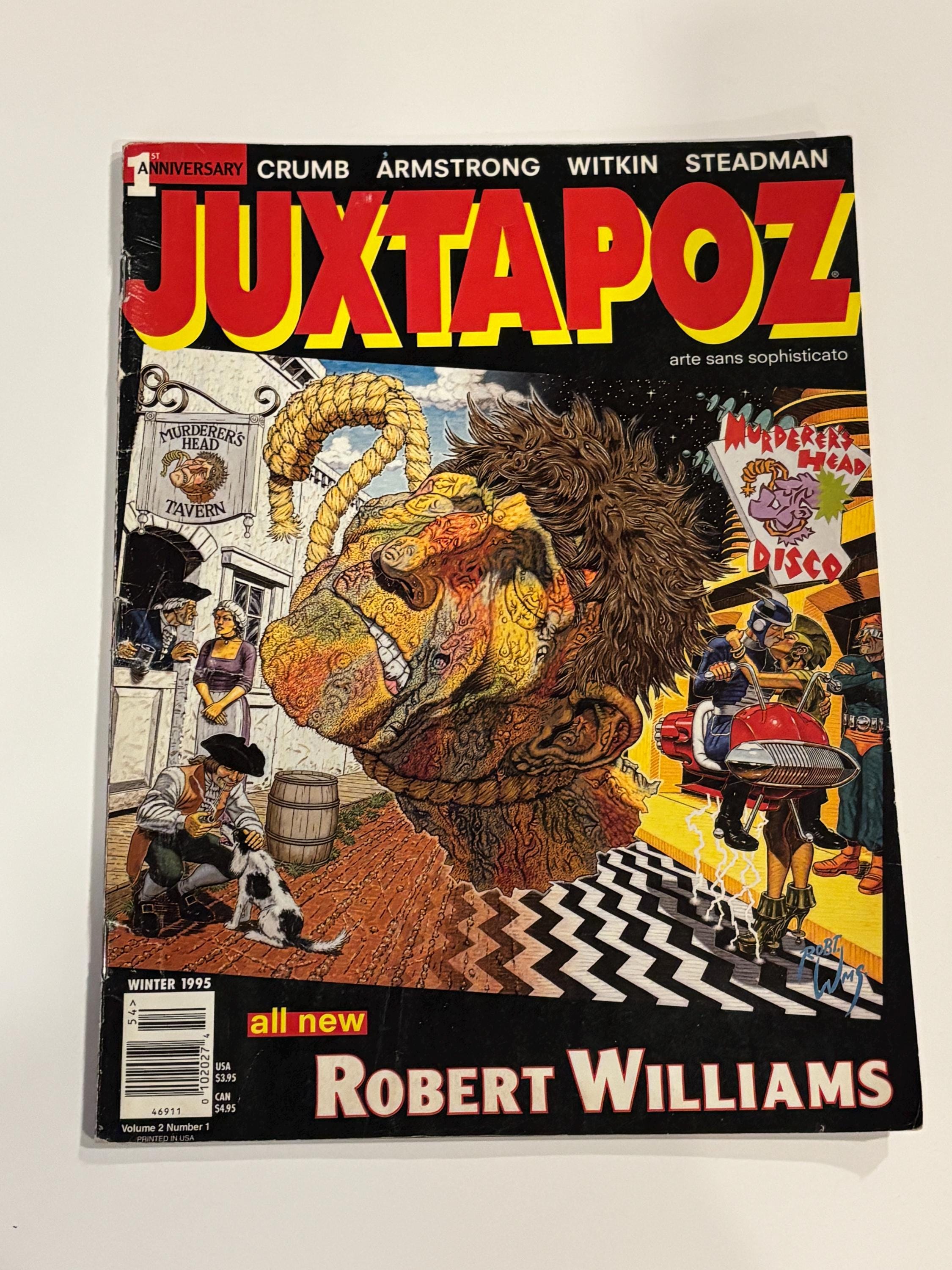 Vintage Juxtapoz Art Magazine Back Issues | Collectible
