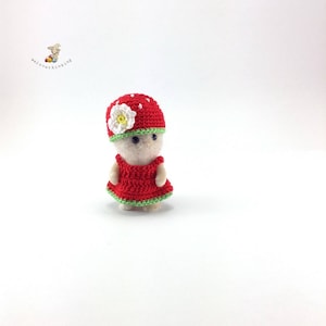 Crochet Clothes/Outfits for Baby size 1.8" Made to Order #5004