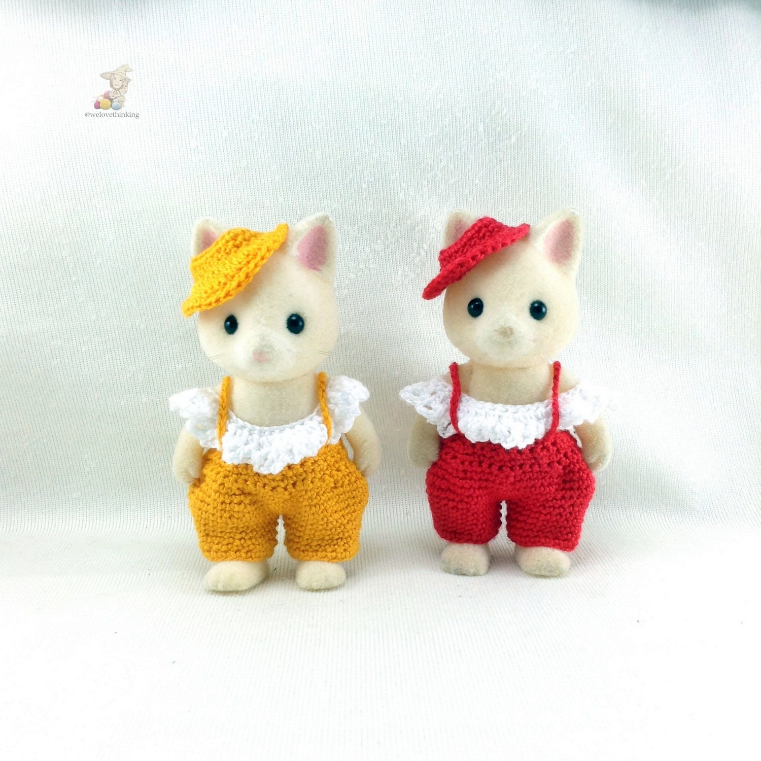 Calico Critters/ Sylvanian Families Crochet Clothes/ Outfit Etsy UK