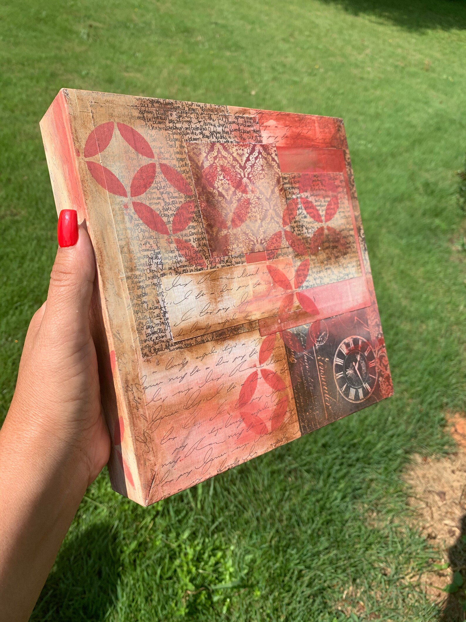 Pink Mosaic Heartnicho Heart Art Love Heart Heart Wall Etsy