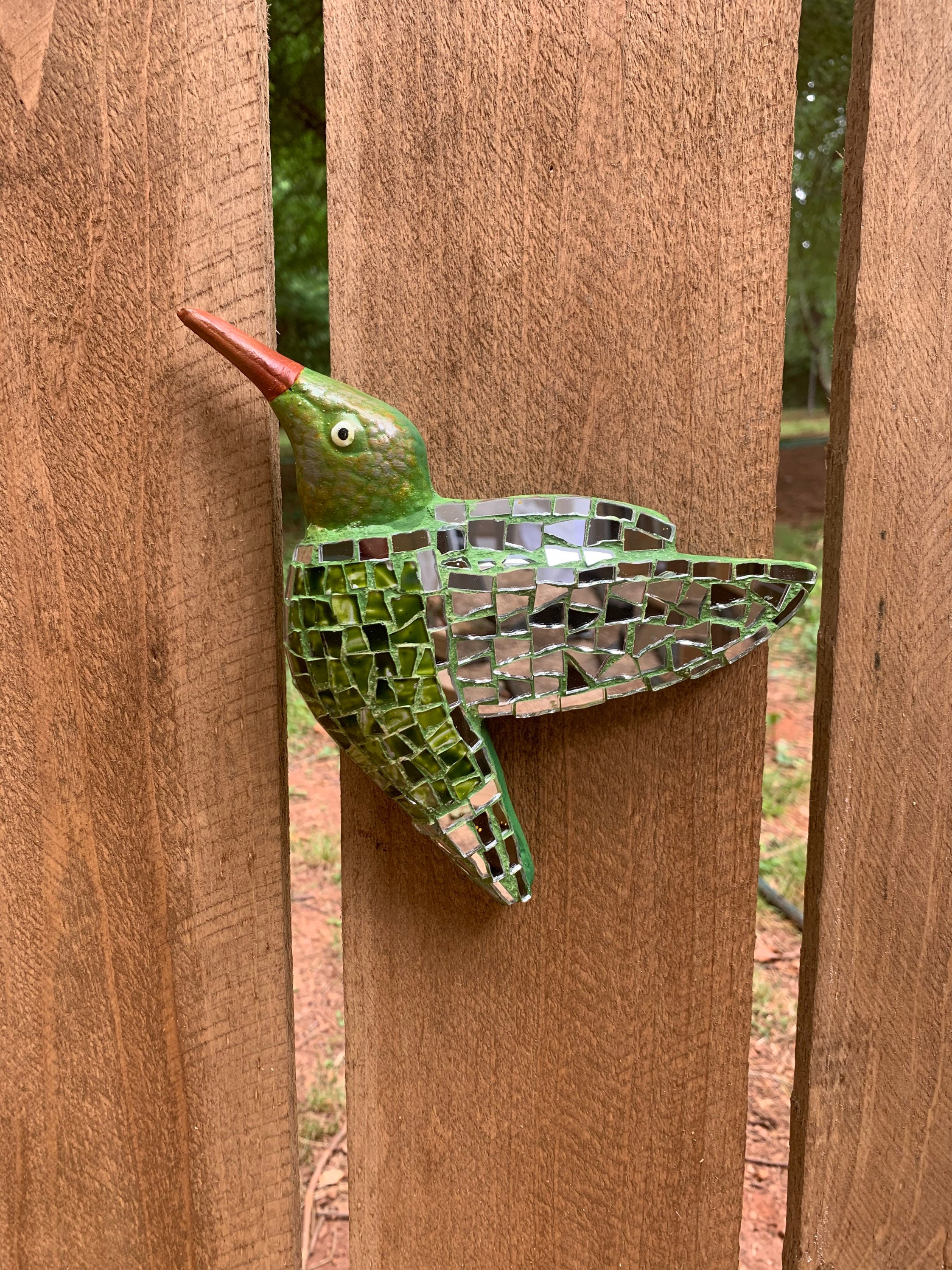 Hummingbird Mosaic Art work Ceramic Hummingbird Wall Hanging Etsy