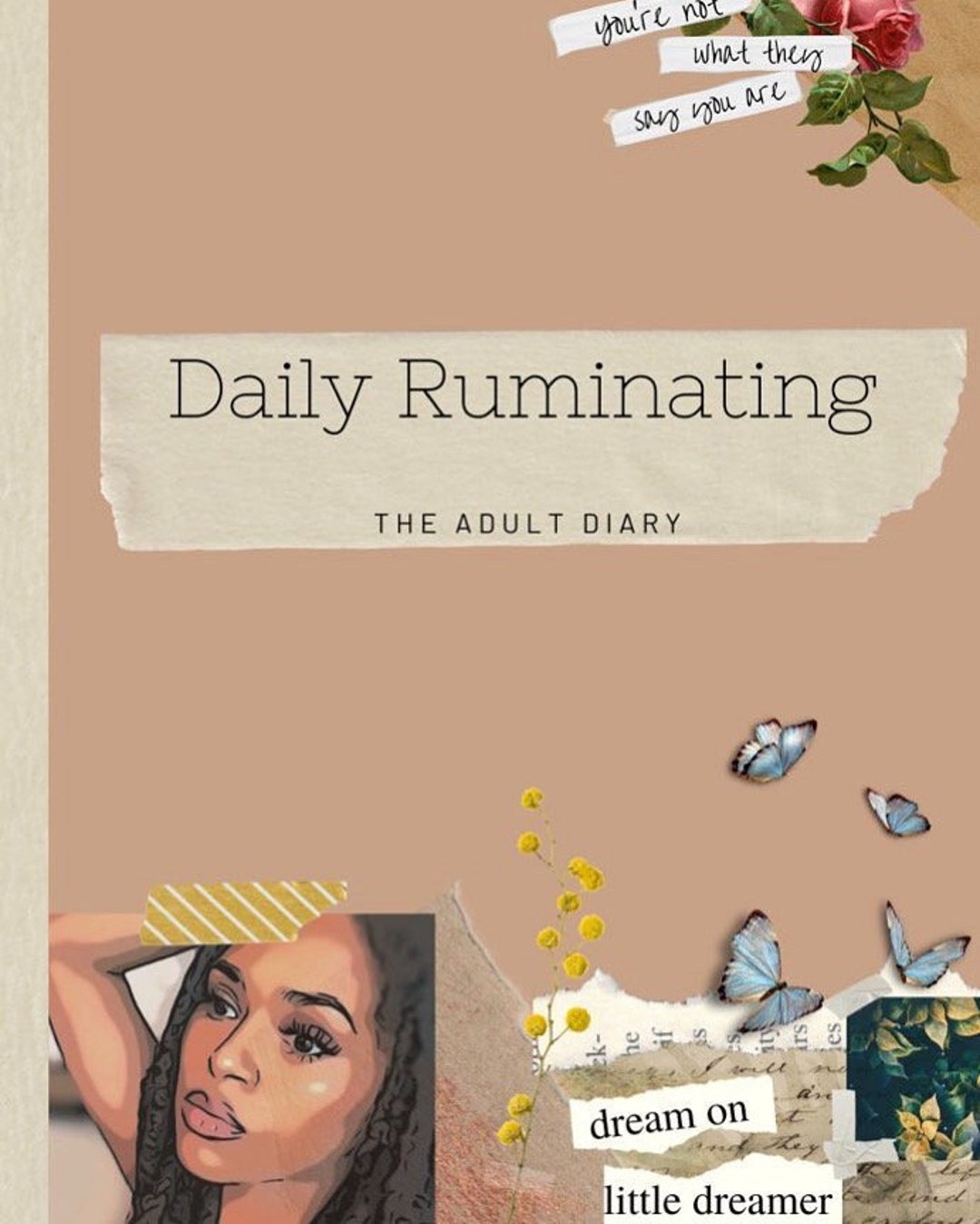Daily Ruminating: the Adult Diary With Blank Pages and Lined Pages for ...