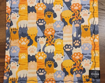 11 x 11 Cat Paws EDC Hank mit Mikrofaserrücken