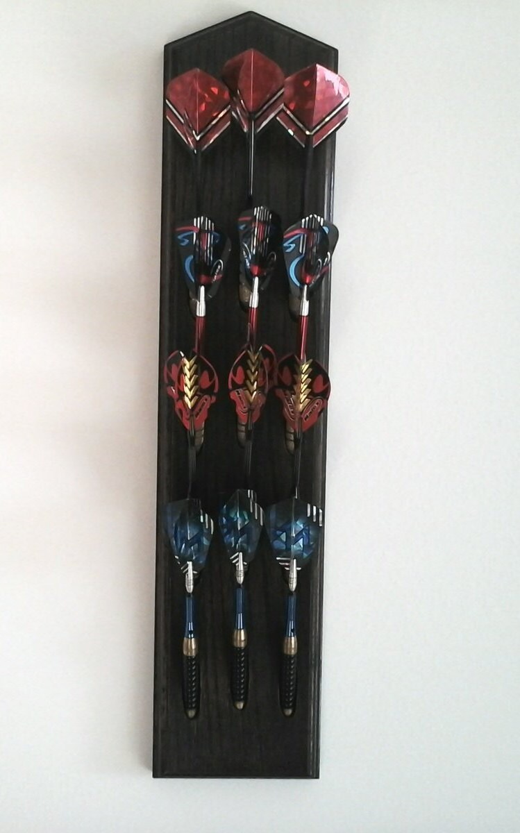 Dart Holder Wall Mount Darts Display Storage Rack. Game Room Etsy