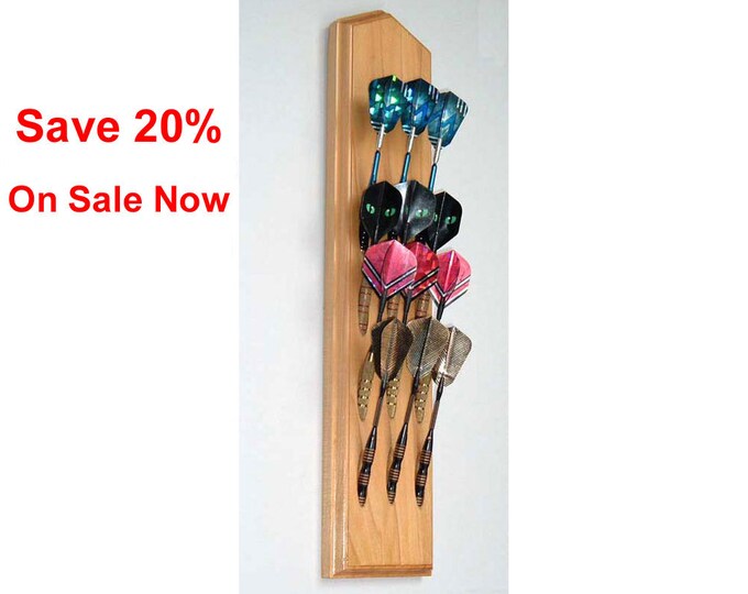 Dart Holder Wall Mount Dart Rack. Game Room Decor Man Cave Etsy