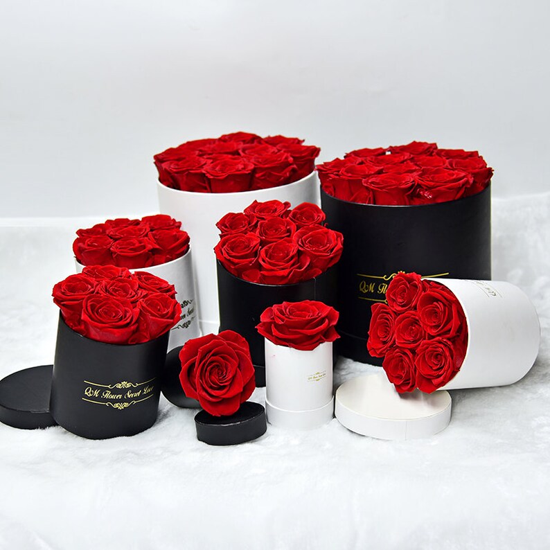 Eternal Roses/ Preserved Roses/preserved Rose Box/long Lasting Etsy