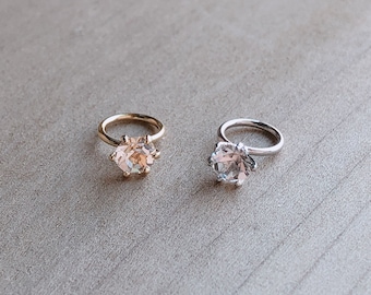 miniature birthstone ring charm