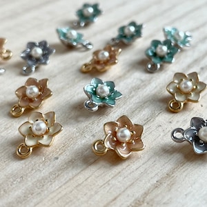 Emaille Iris Blumen Charm: DIY, Reißverschluss, Schlüsselanhänger, Telefon Zubehör