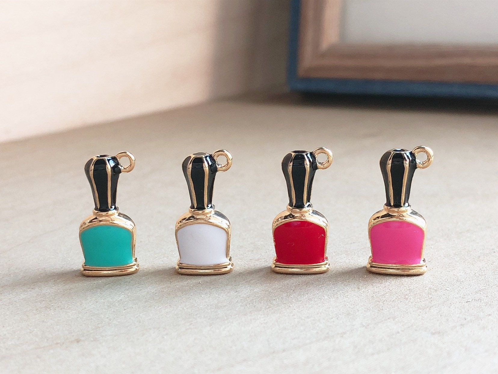 【MHT】Enamel Nail Polish Pendant Top MHT】Enamel Nail Polish Pendant Top