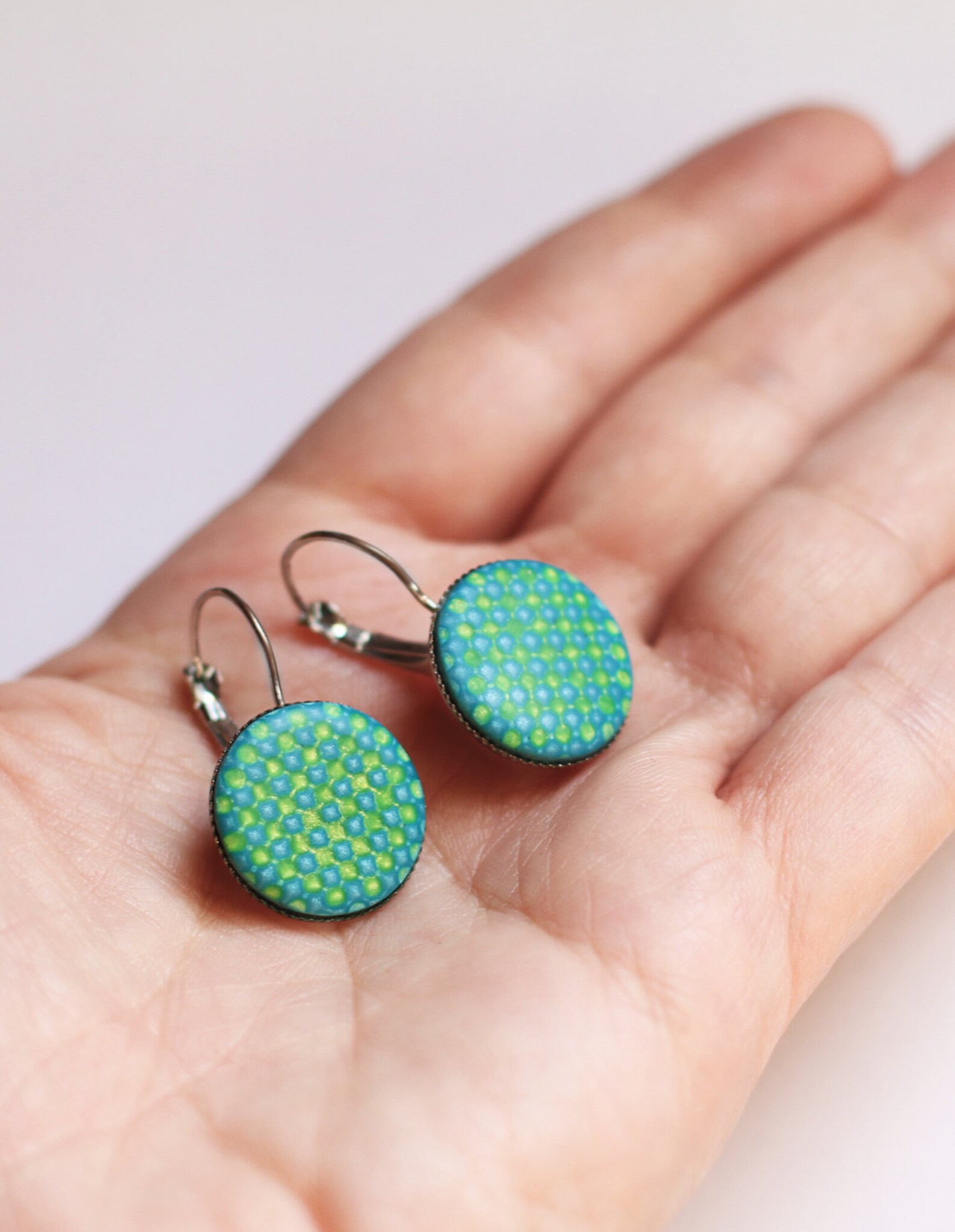 Colorful Earrings Everyday Earrings Birthday Gift for Women Etsy
