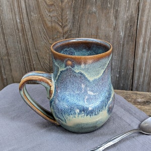 Unique Galaxy  Mug, Handmade Ceramic, Ready to Ship