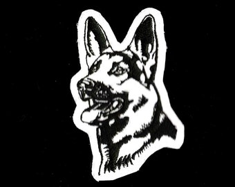 German Shepherd Patches Ready to Attach to Dog Vest / Harness. Dog Vest Harness  Patches, Do Not Provoke Patch, Guard Dog Patch 