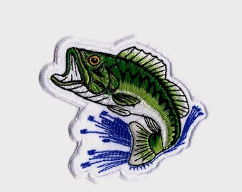Club De Pêche à L'achigan à Grande Bouche Avec Une Illustration De Style Tatto Vintage | Vecteur Club De Pêche à L'achigan à Grande Bouche Avec Une Illustration De Style Tatto Vintage | Vecteur