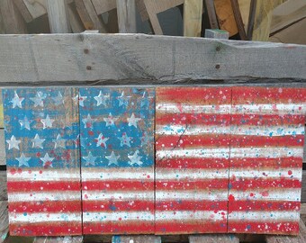 Your Custom Information Painted On This Sign at No Extra Charge to You,Creativity Is Always Free,Hand Painted Custom Sign,USA Flag Gift