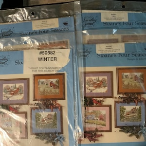 Sloane’s Four Seasons kits.  complet series, 4 complete kits