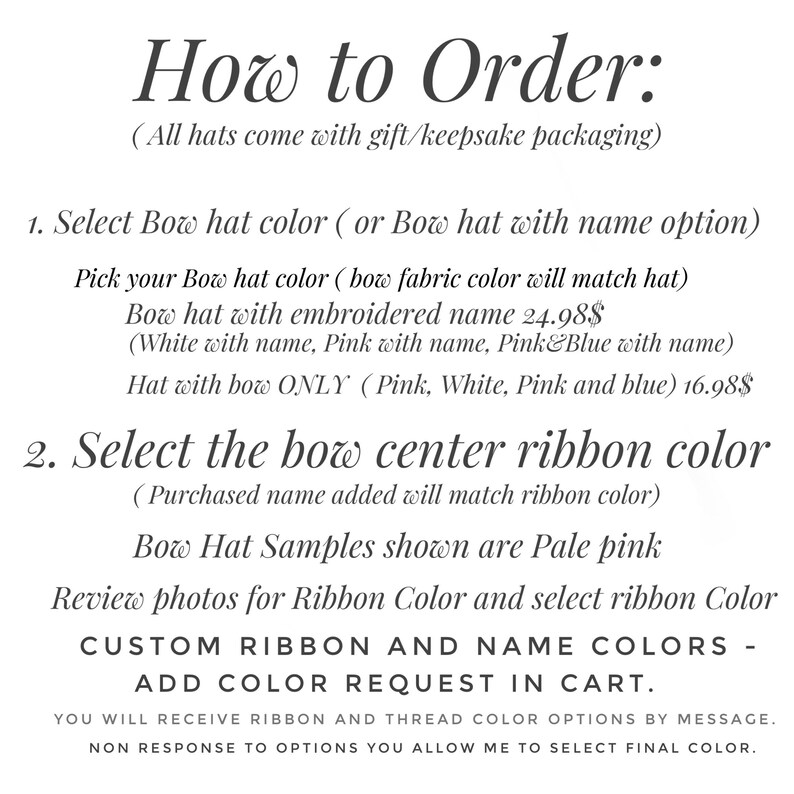 Newborn Girl Coming Home Outfit Hat Baby Girl Hospital Hat Etsy