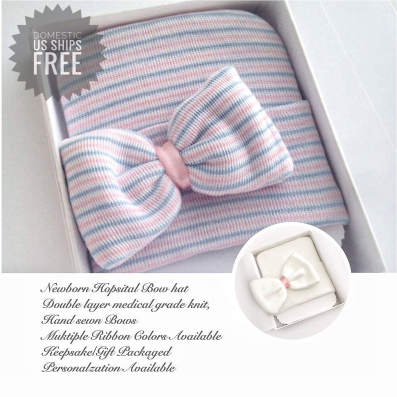 Newborn Girl Coming Home Outfit Hat Baby Girl Hospital Hat Etsy
