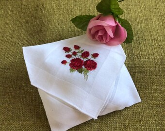 Handmade Sachet Made from An Antique Handkerchief Hostess Gift Houswarming Birthday