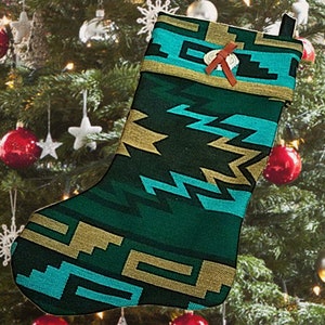 17&quot; Southwest Native Design Christmas Stocking
