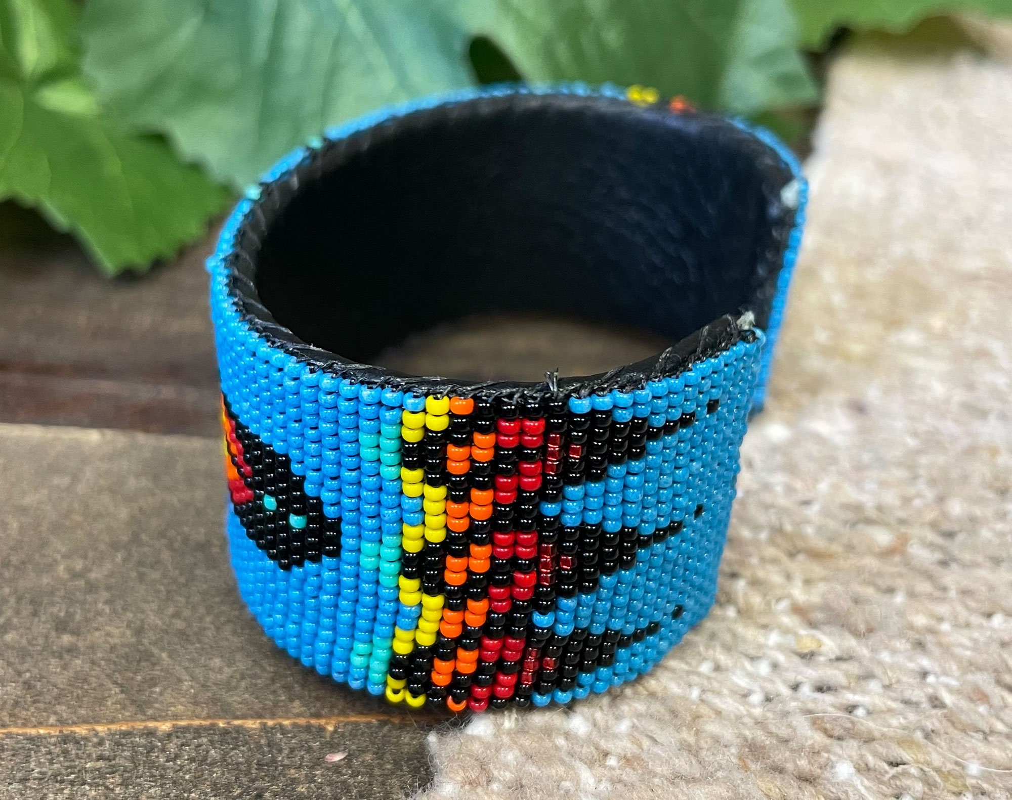 Native american beaded shop cuff bracelet