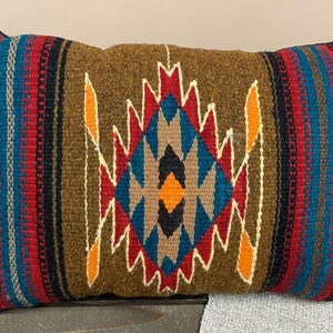 Zapotec Indian Southwest Decor Pillow 12x16