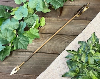 30" Rustic Navajo Indian Bone Arrow