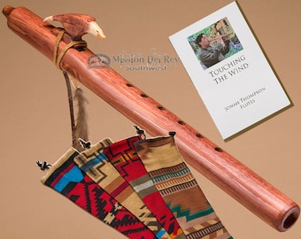 Native American Flute & Bag Pack -Walnut Eagle