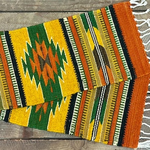 10x40 Zapotec Indian Woven Table Runner
