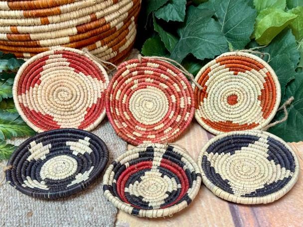 Mini Navajo Basket - Etsy