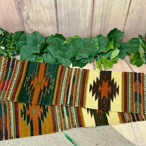 10&quot;X80&quot; Hand Woven Zapotec Table Runner