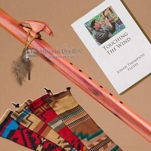 Jonah Thompson Cedar Flute Package -Eagle F#