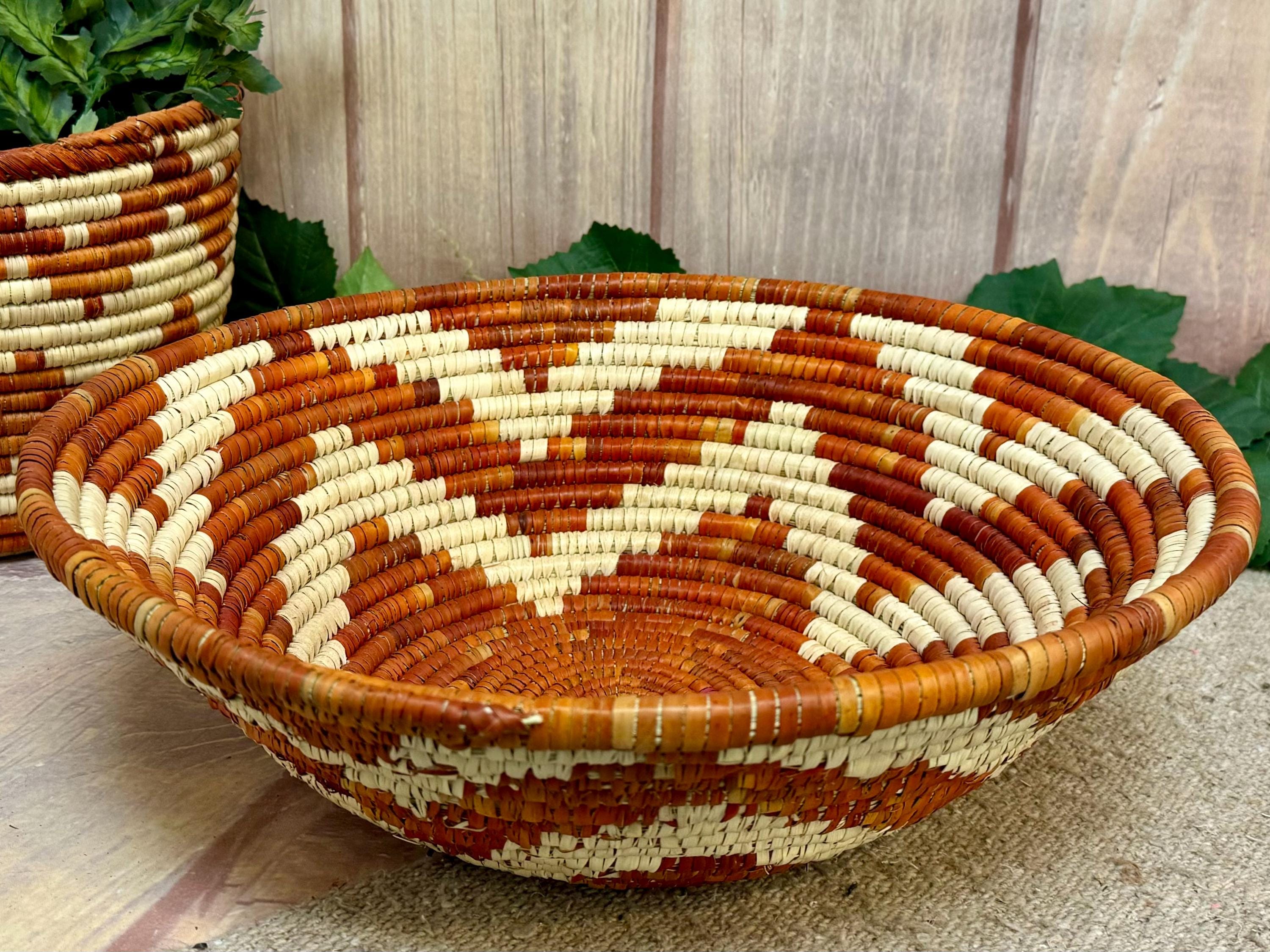 Navajo Woven Basket - Etsy