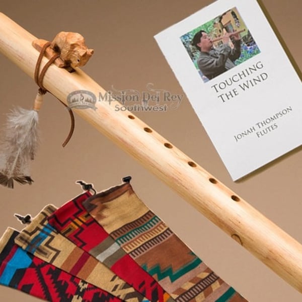 Jonah Thompson Flute & Bag -Natural Buffalo