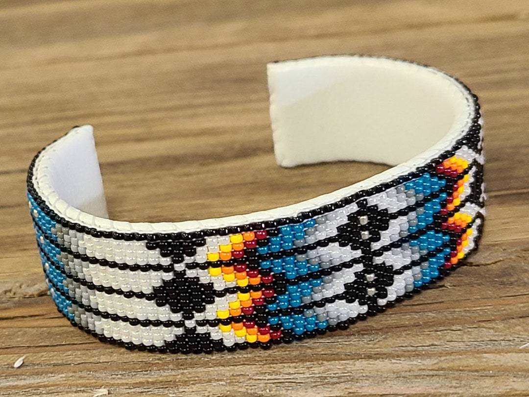 Native American Beaded Cuff Bracelet navajo Etsy